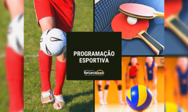 Departamento de Esportes divulga atividades da semana (20 a 25/09)