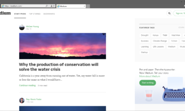 Medium, a rede social clean para conteúdos relevantes