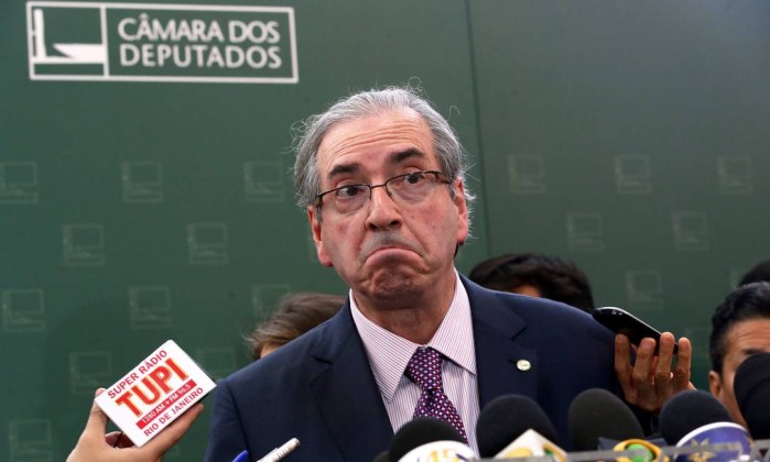 Eduardo Cunha é afastado da presidência da Câmara dos Deputados