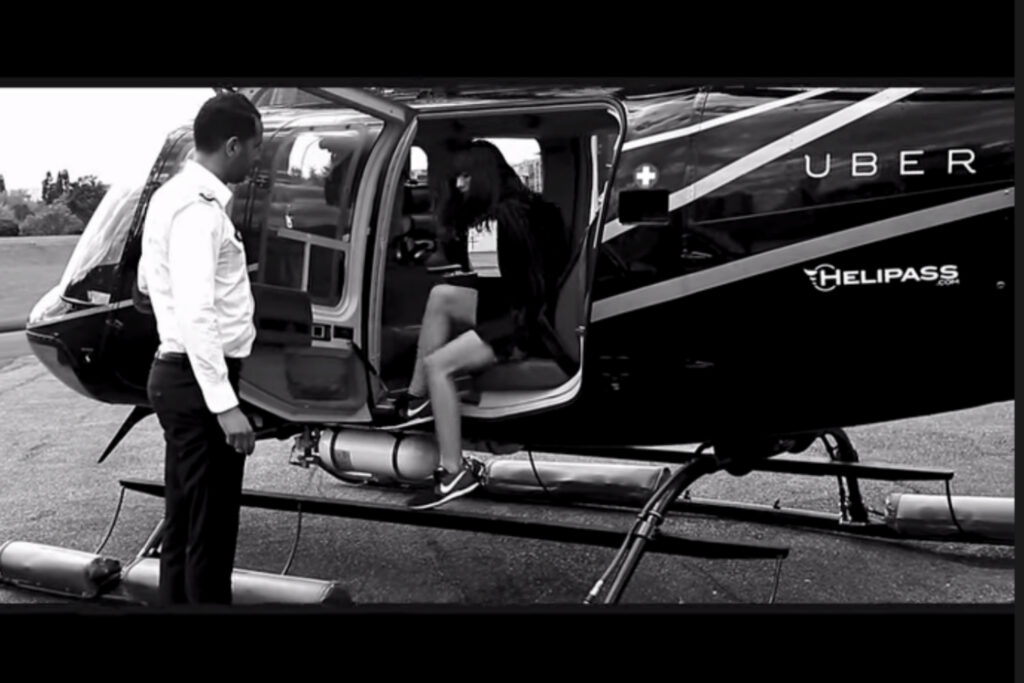 Uber oferece serviço de helicóptero em São Paulo