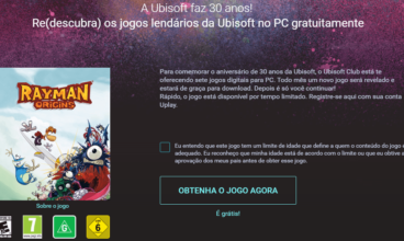 Rayman Origins está sendo distribuído gratuitamente