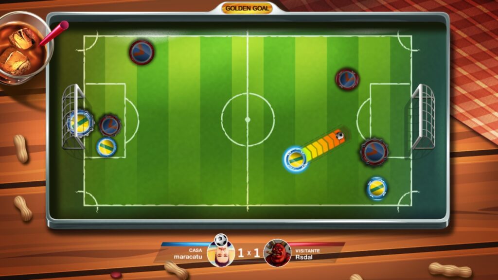 Compre Super Button Soccer, jogo de futebol de botões por menos de R$3 até dia 29