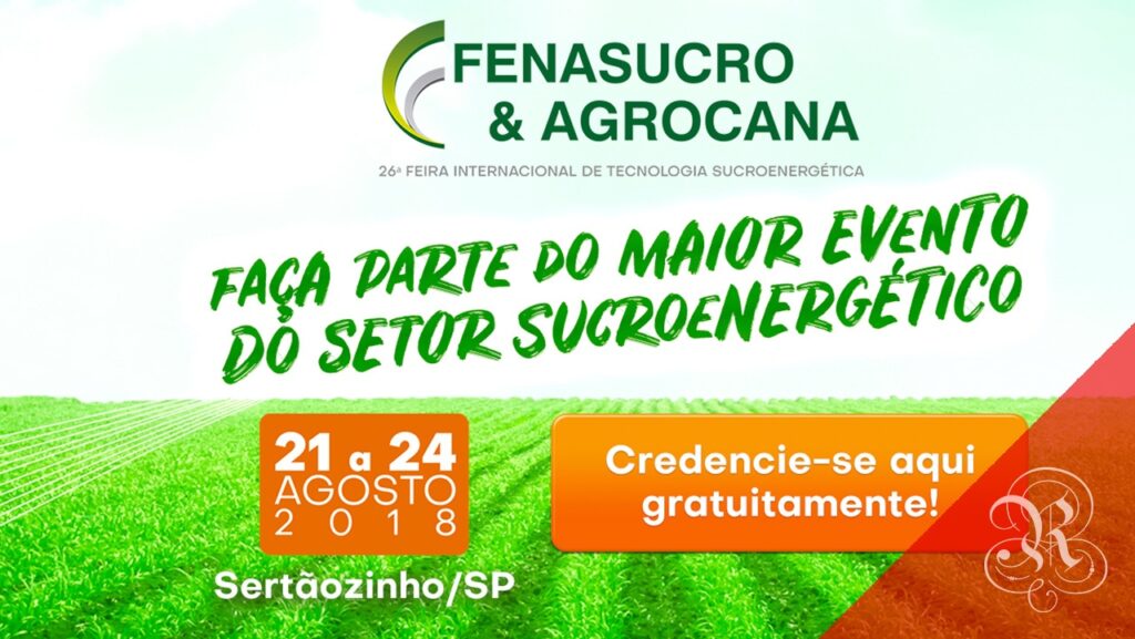 Fenasucro e Agrocana tem início hoje em Sertãozinho