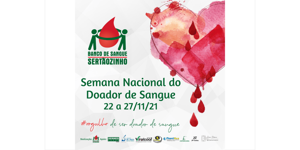 Sertãozinho realiza semana especial para comemorar o Dia do Doador de Sangue