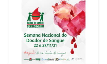 Sertãozinho realiza semana especial para comemorar o Dia do Doador de Sangue