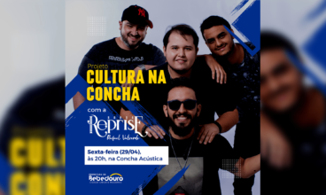 Banda Reprise agita Concha Acústica nesta sexta-feira (29)