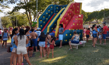 “Brincando no Parque” diverte crianças e adolescentes