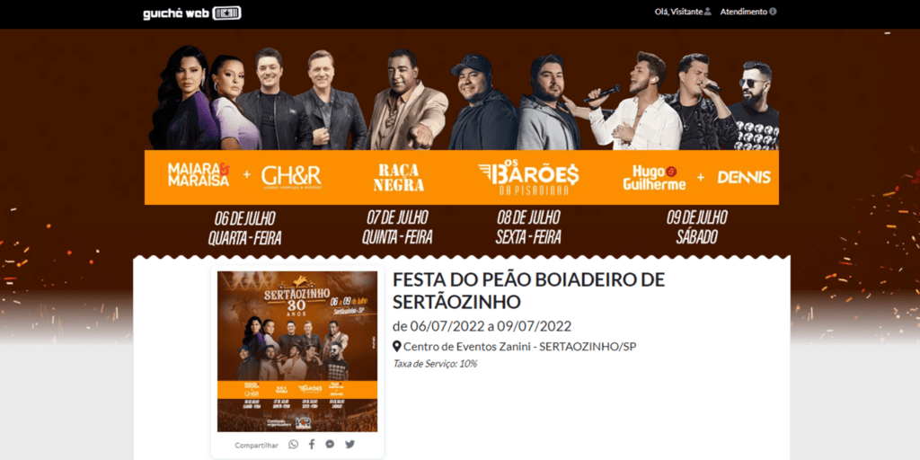 Vem aí Sertãozinho 30 A Grande Festa do Peão de Boiadeiro de Sertãozinho