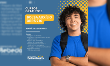 Fundo Social possui vagas para cursos com bolsa auxílio no valor de R$ 210