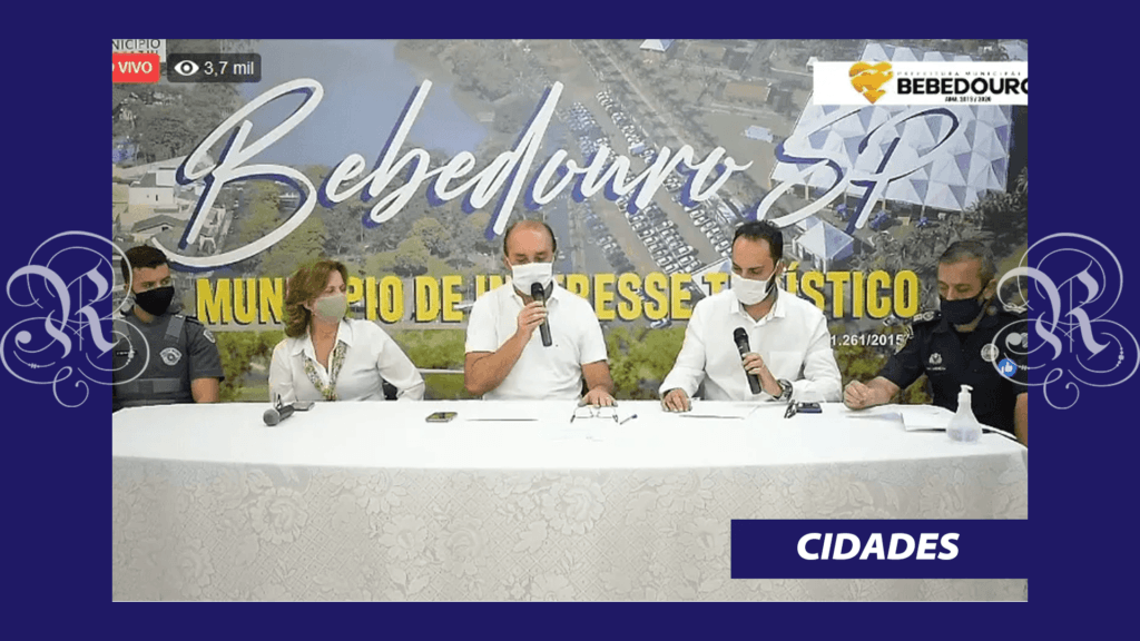 Prefeito de Bebedouro anuncia novas regras para comércio e combate à covid-19 no município que passam a valer a partir de hoje (10/06)